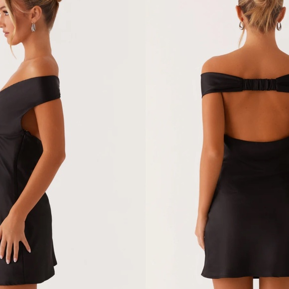 Black Jenner Mini Dress - Picture 2 of 2